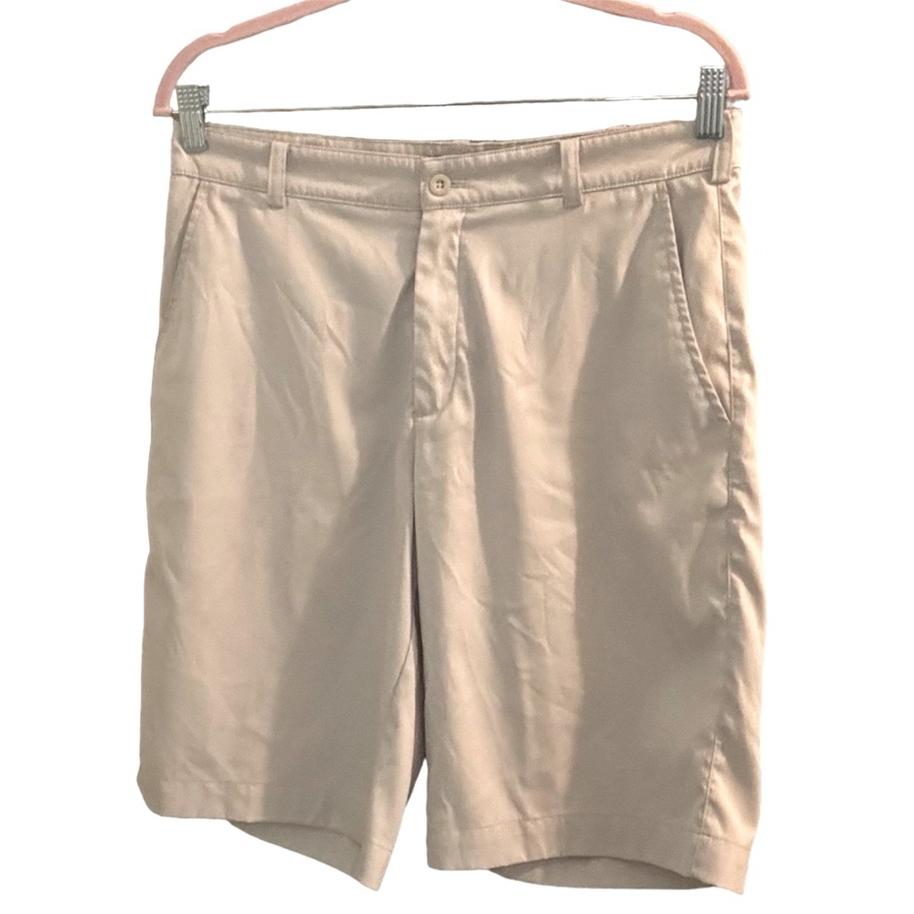 Men’s Khaki Pleated NikeGolf Tour Performance Dry-Fit Size Waist 30/Medium